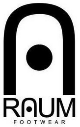 A RAUM FOOTWEAR logo