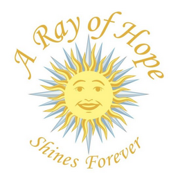 A RAY OF HOPE SHINES FOREVER logo