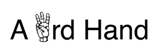 A RD HAND logo