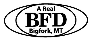 A REAL BFD BIGFORK, MT logo