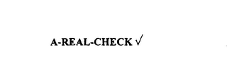 A-REAL-CHECK logo