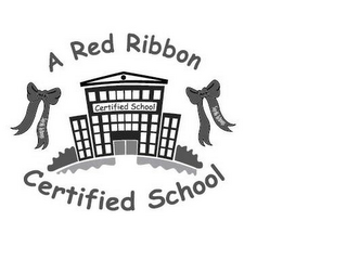 A RED RIBBON CERTIFIED SCHOOL NFP SAY NO TO DRUGS CERTIFIED SCHOOL NFP SAY NO TO DRUGS logo