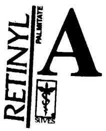 A RETINYL PALMITATE logo