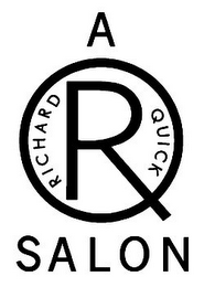 A RICHARD R QUICK SALON logo