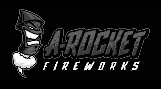 A-ROCKET FIREWORKS logo