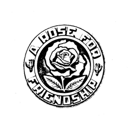 A ROSE FOR FRIENDSHIP logo
