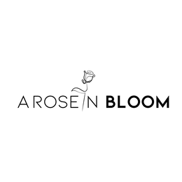 A ROSE IN BLOOM logo