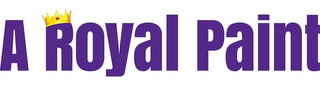 A ROYAL PAINT logo