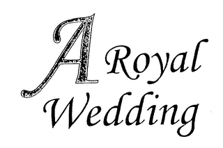 A ROYAL WEDDING logo