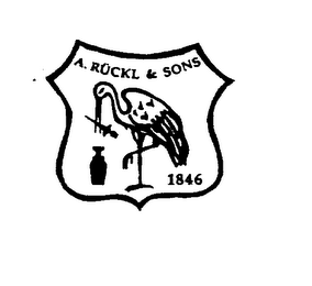 A. RUCKL & SONS 1846 logo