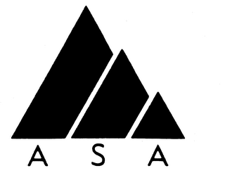 A S A logo