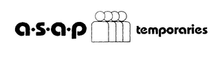 A S A P TEMPORARIES logo