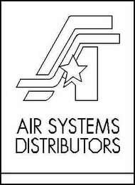A S AIR SYSTEMS DISTRIBUTORS logo