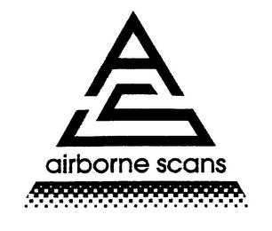A S AIRBORNE SCANS logo