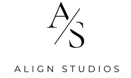 A S ALIGN STUDIOS logo