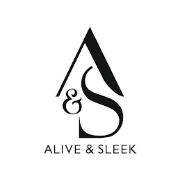 A & S ALIVE & SLEEK logo