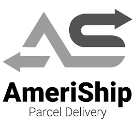A S AMERISHIP PARCEL DELIVERY logo