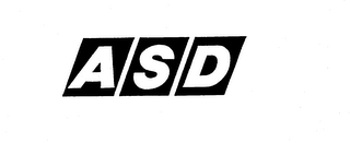 A S D logo