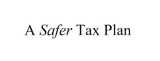 A SAFER TAX PLAN logo