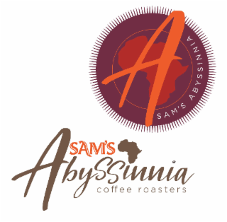 A SAM'S ABYSSINNIA SAM'S ABYSSINNIA COFFEE ROASTERS logo
