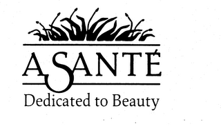 A SANTE DEDICATED TO BEAUTY logo