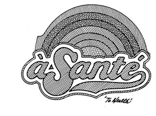 A SANTE 'TO HEALTH' logo