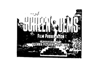 A SCREEN GEMS FILM PRESENTATION TELEVISION SUBSIDIARY COLUMBIA PICTURES-CORPORATION logo