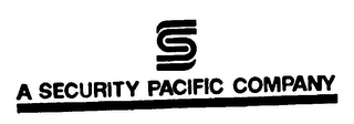 A SECURITY PACIFIC COMPANY logo