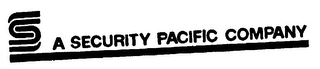 A SECURITY PACIFIC COMPANY logo
