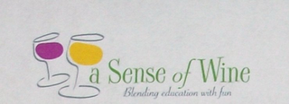 A SENSE OF WINE BLENDING EDUCATION WITH FUN logo