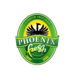 A SERVIR TRES FRAIS PHOENIX FRESH logo