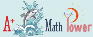 A+ SHARK MATH POWER logo