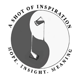 A SHOT OF INSPIRATION HOPE. INSIGHT. MEANING logo