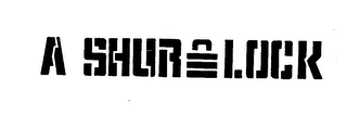 A SHURLOCK logo