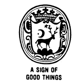 A SIGN OF GOOD THINGS logo