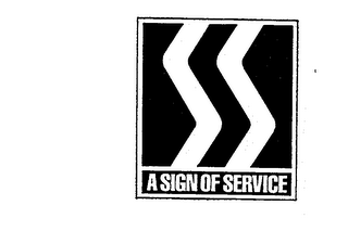 A SIGN OF SERVICE logo