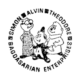 A SIMON ALVIN THEODORE BAGDASARIAN ENTERPRISES logo