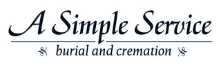 A SIMPLE SERVICE BURIAL AND CREMATION logo
