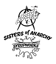 A SISTERS OF ANARCHY SYRUPWORKS logo