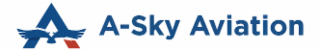 A-SKY AVIATION logo
