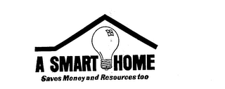 A SMART HOME SAVES MONEY AND RESOURCES TOO logo