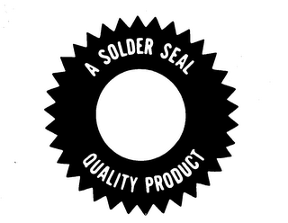 A SOLDER SEAL QUALITY PRODUCT logo