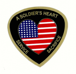 A SOLDIER'S HEART SERVICE SACRIFICE logo