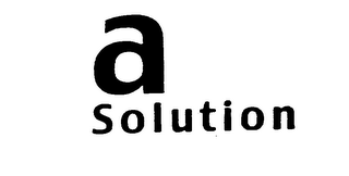 A SOLUTION logo