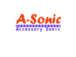A-SONIC ACCESSORY SONIC logo