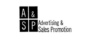 A & SP ADVERTISING & SALES PROMOTION logo