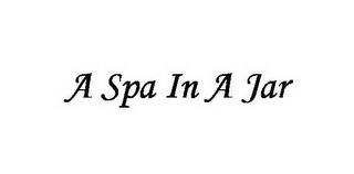 A SPA IN A JAR logo