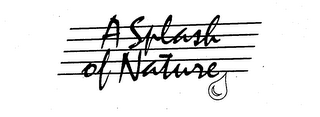 A SPLASH OF NATURE logo