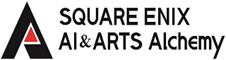 A SQUARE ENIX AI & ARTS ALCHEMY logo