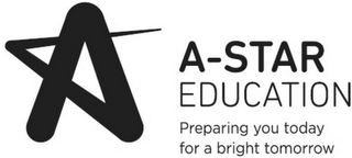 A-STAR EDUCATION PREPARING YOU TODAY FOR A BRIGHT TOMORROW logo